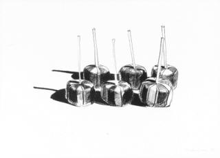 Wayne Thiebaud - Suckers, State I (G. 85)
