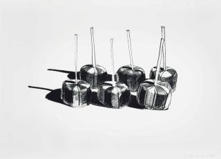 Wayne Thiebaud - Suckers State I