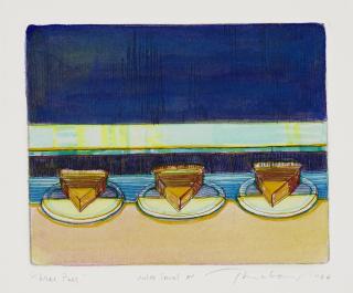 Wayne Thiebaud - Three Pies