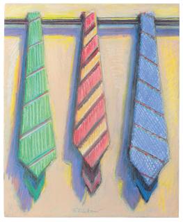 Wayne Thiebaud - Three Ties