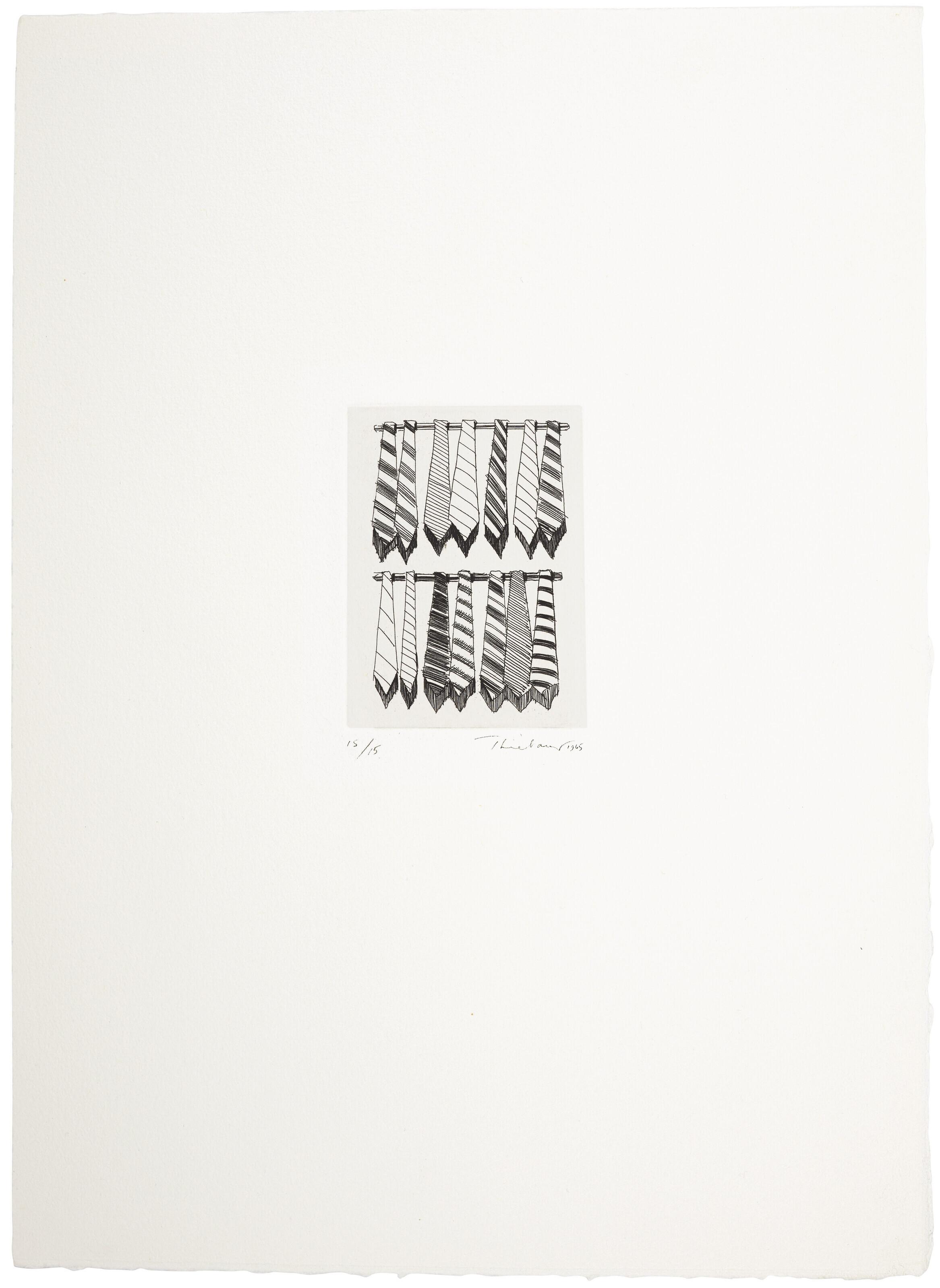 Wayne Thiebaud - Ties