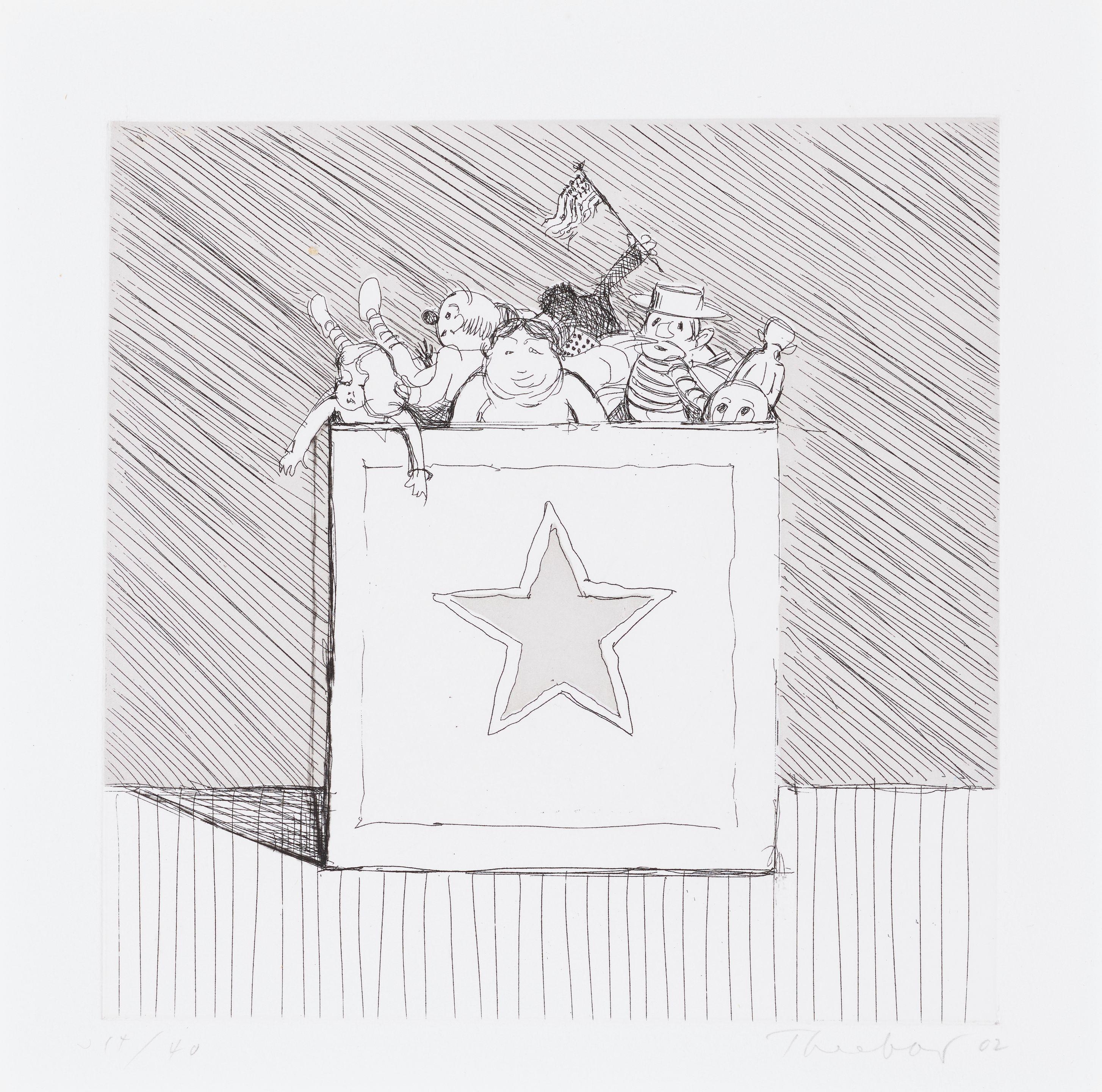 Wayne Thiebaud - Toy Box