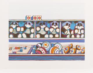 Wayne Thiebaud - Toy Counter