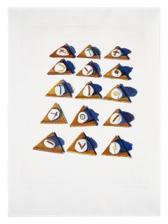 Wayne Thiebaud - Triangle Thins, From Seven Still Lifes And A Silver Landscape