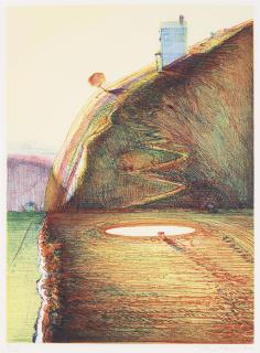 Wayne Thiebaud - Valley Farm
