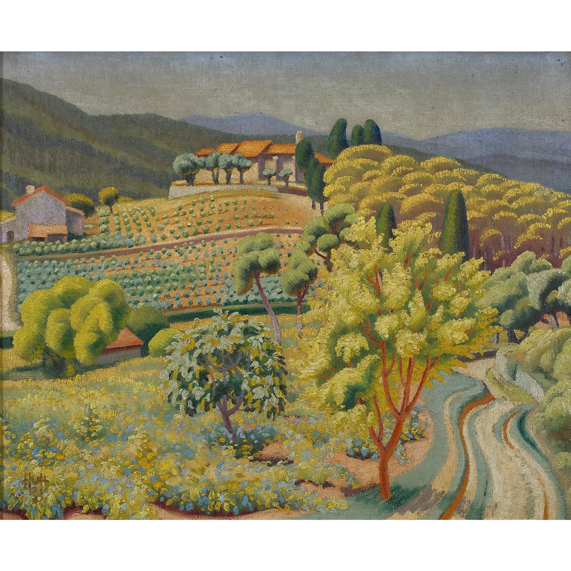 Weaver Hawkins - English View In Provence