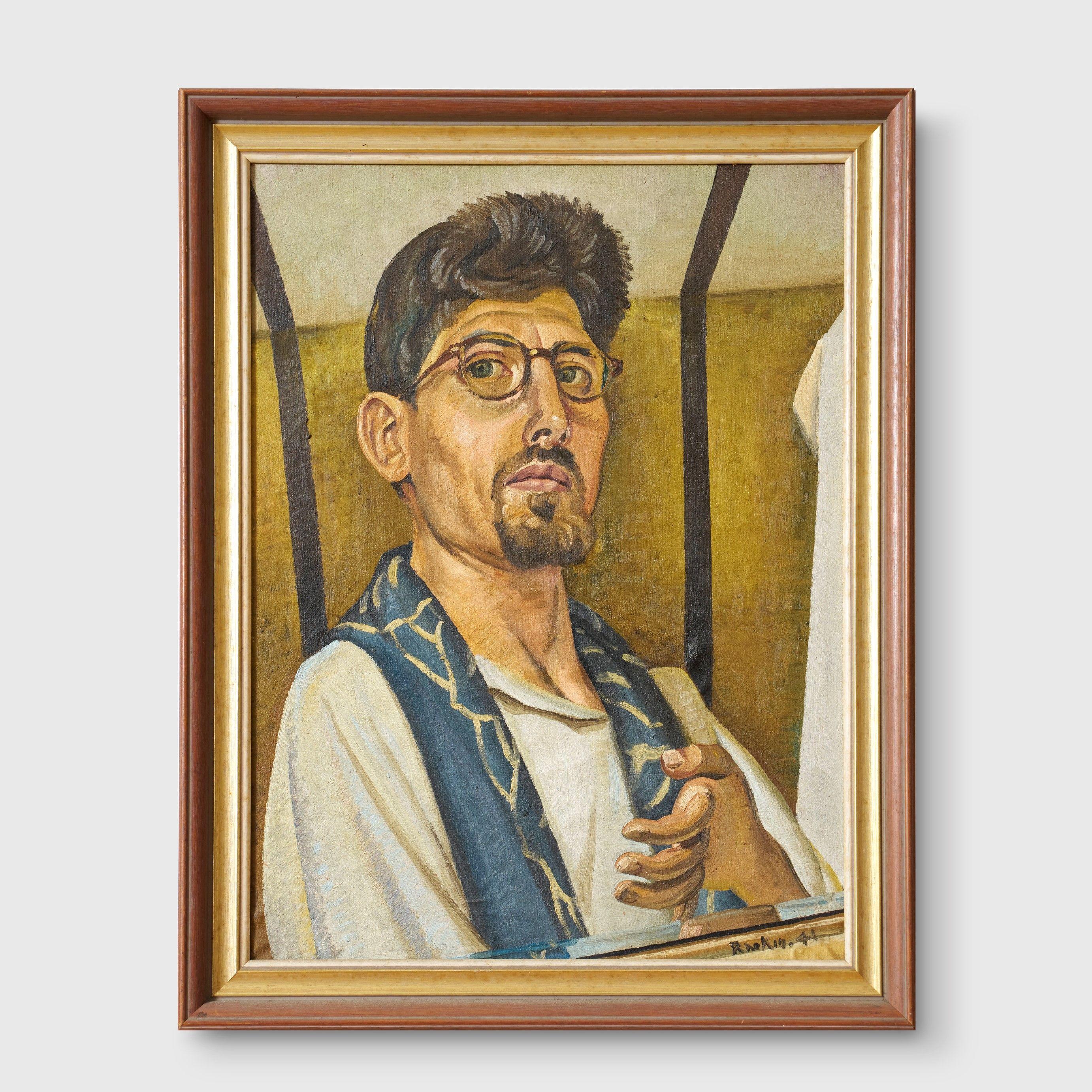 Weaver Hawkins - Self Portrait, 1941