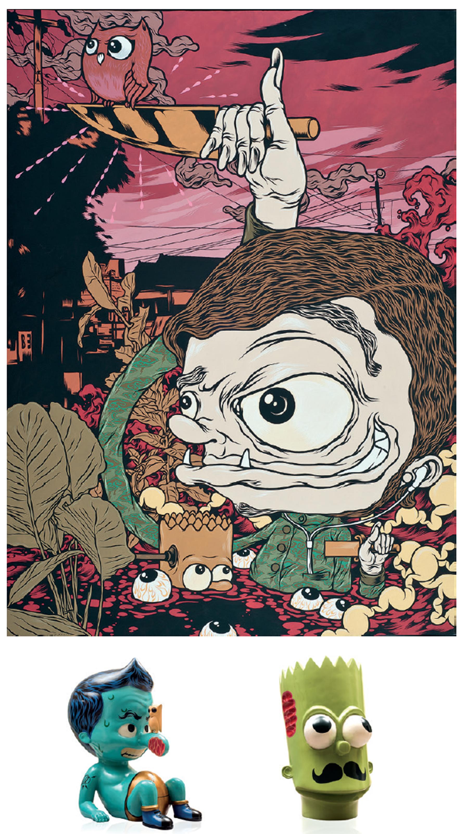 Wedhar Riyadi - Beware of your Weapon; & Untitled