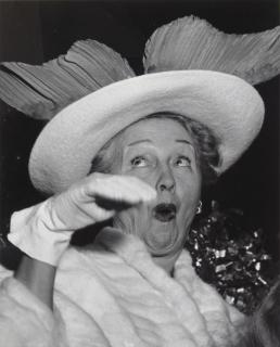 Weegee - Hedda Hopper, 1948