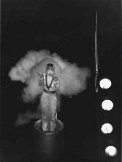 Weegee - Human Cannonball, 1943