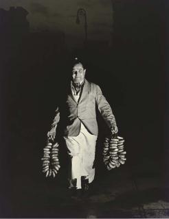Weegee - Max The Bagel Man, C.1940