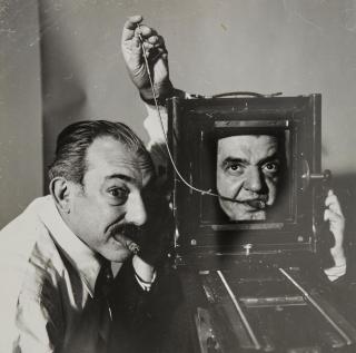 Weegee - Self-Portrait with Victor Keppler