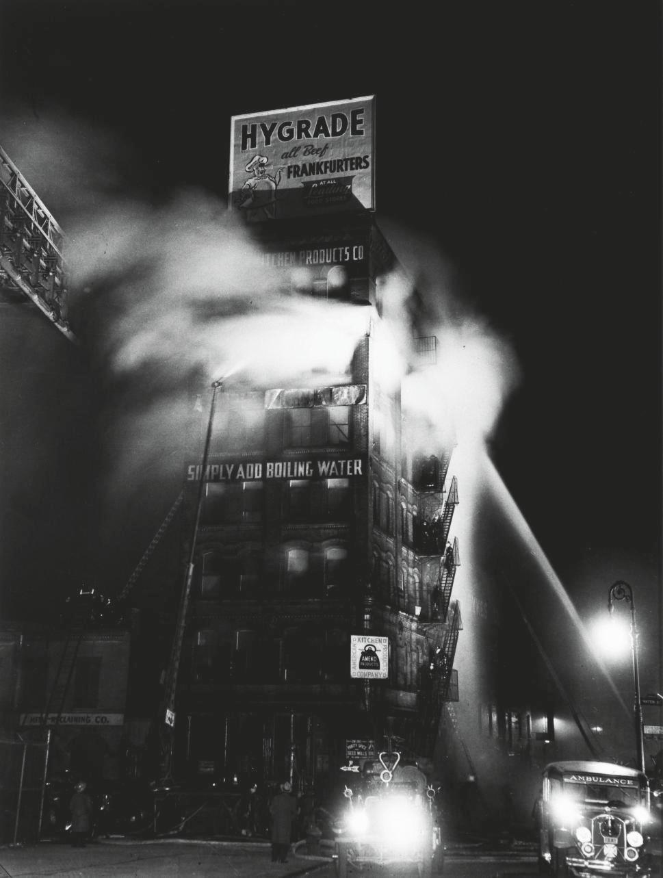 Weegee - Simply Add Boiling Water, 1937