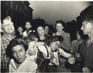 Weegee - Their First Murder, 1941