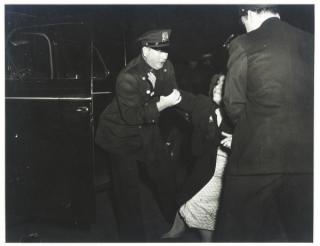 Weegee - Woman Hysterical at Husband\'s Murder, 1940s