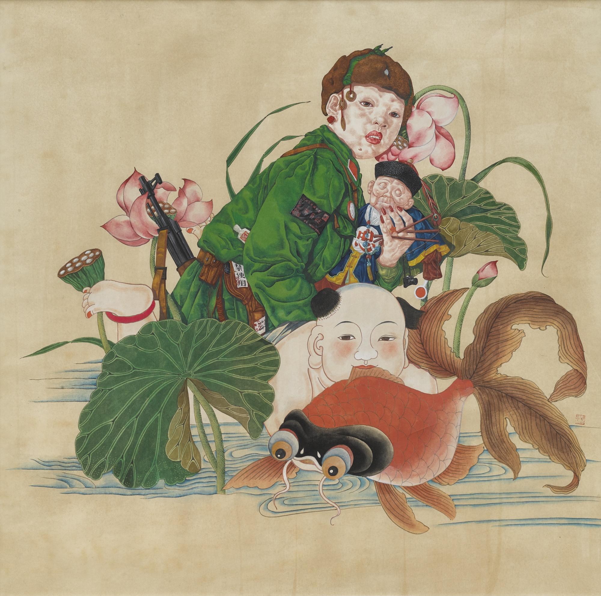 Wei Dong - Goldfish No.4