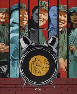 Wei Guangqing - Red Background No.1