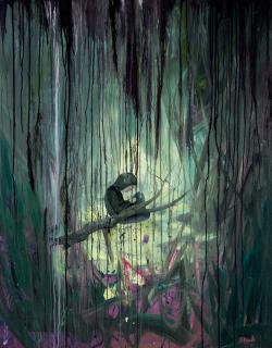 Wei Jia - Nowhere To Run 3(Painted In 2007)