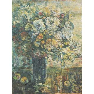 Wei Tianlin - White Peonies