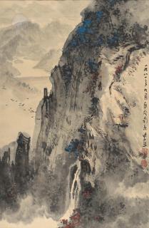 Wei Zixi - Landscape, 1981