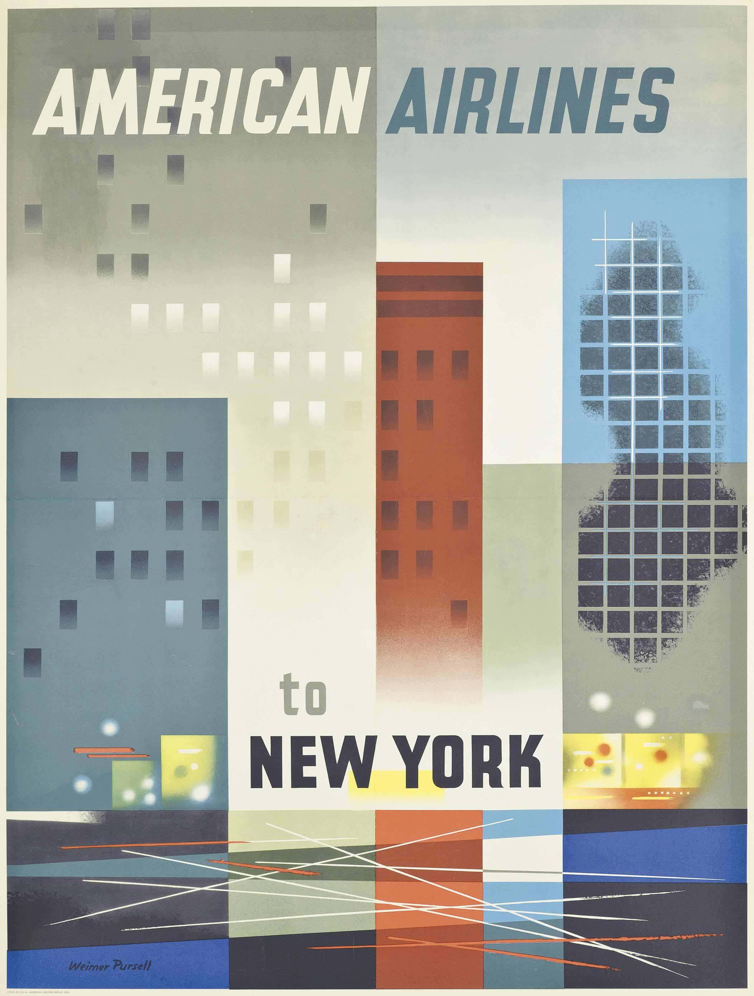 Weimer Pursell - American Airlines To New York