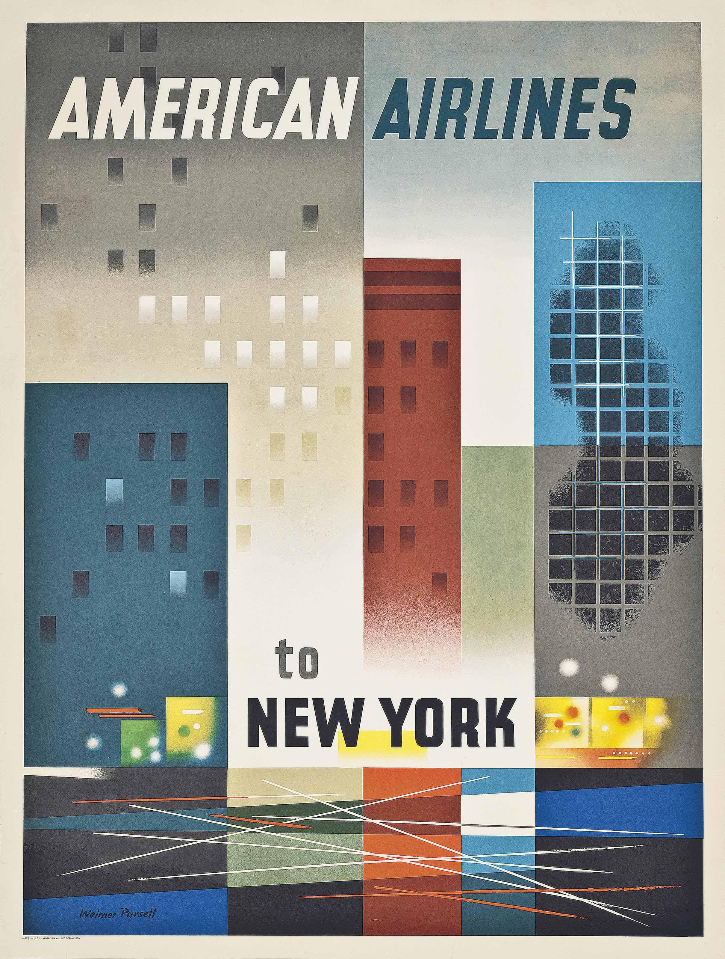 Weimer Pursell - American Airlines To New York