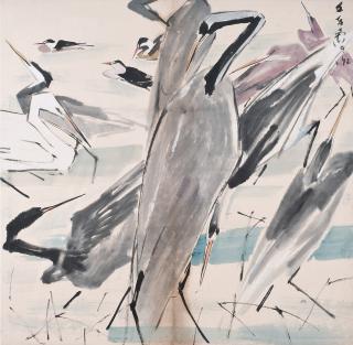 Wen Hsi Chen - Herons