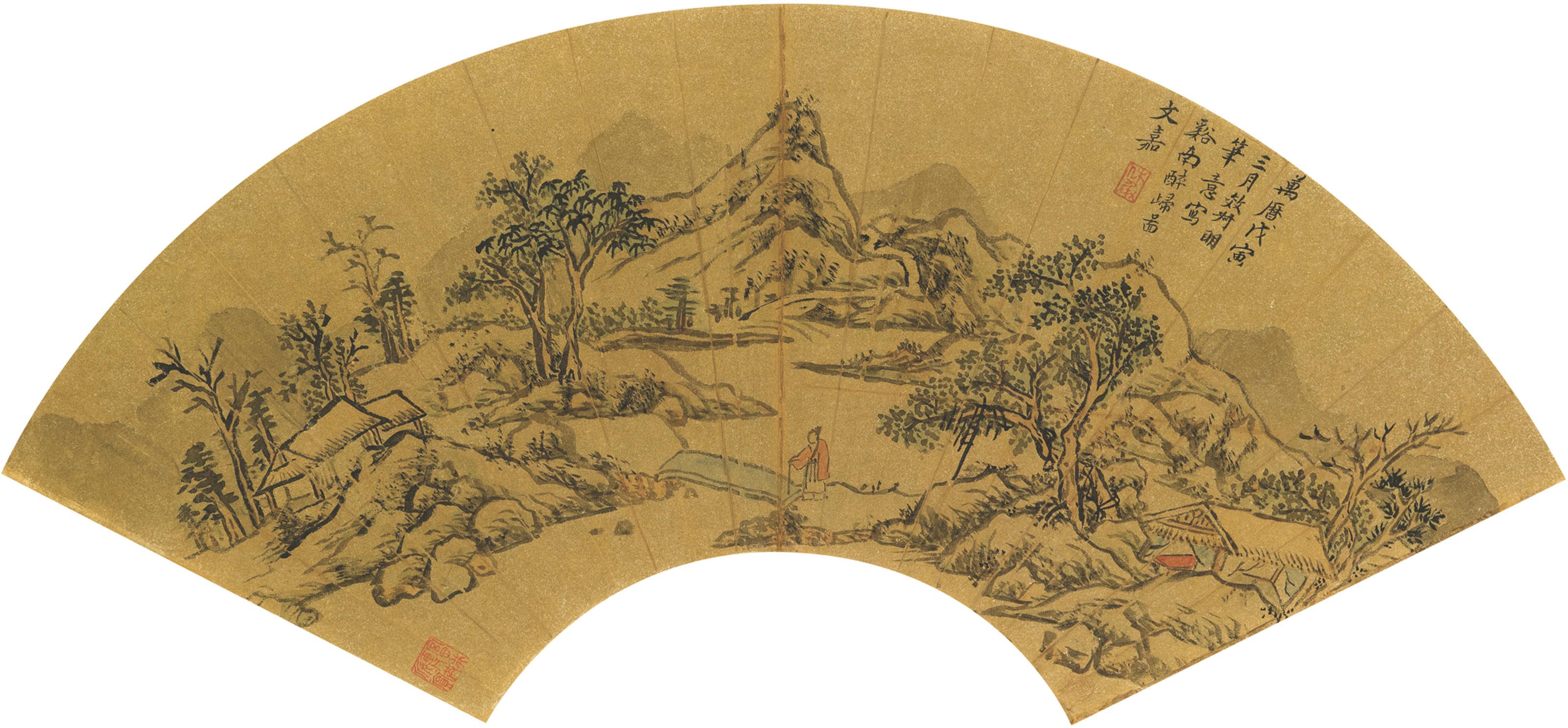 Wen Jia - Return after Drinks in Xinan