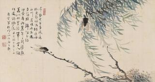 Wen Qiqiu - Cicada and Willow