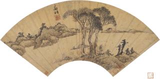 Wen Zhengming - Fishing In Reclusion