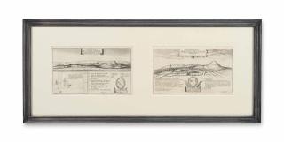 Wenceslaus Hollar - Glastonbury (Pennington 975 & 976)