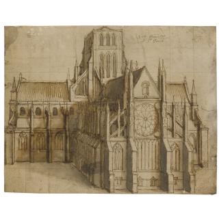 Wenceslaus Hollar - Old St. Paul\'S Cathedral, London, Seen From The East