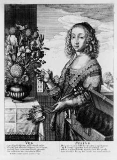 Wenceslaus Hollar - The Four Seasons, after Jan van de Velde (Percy 618-21)