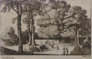 Wenceslaus Hollar - The Mineral Well (P. 1238)