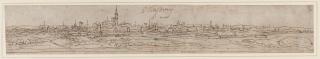 Wenceslaus Hollar - View of Strasbourg from the north east