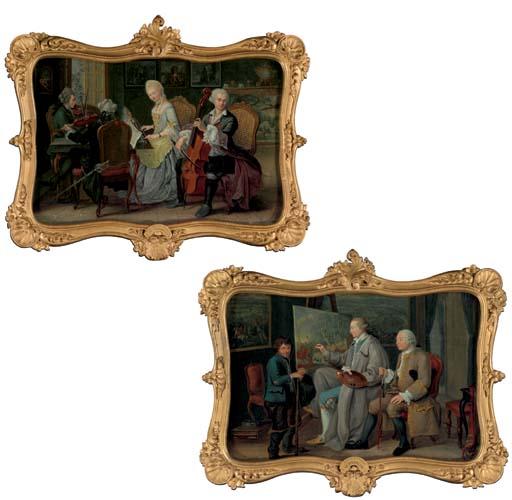 Wenceslaus Wehrlin - The Concert; and The Artist\'s Studio