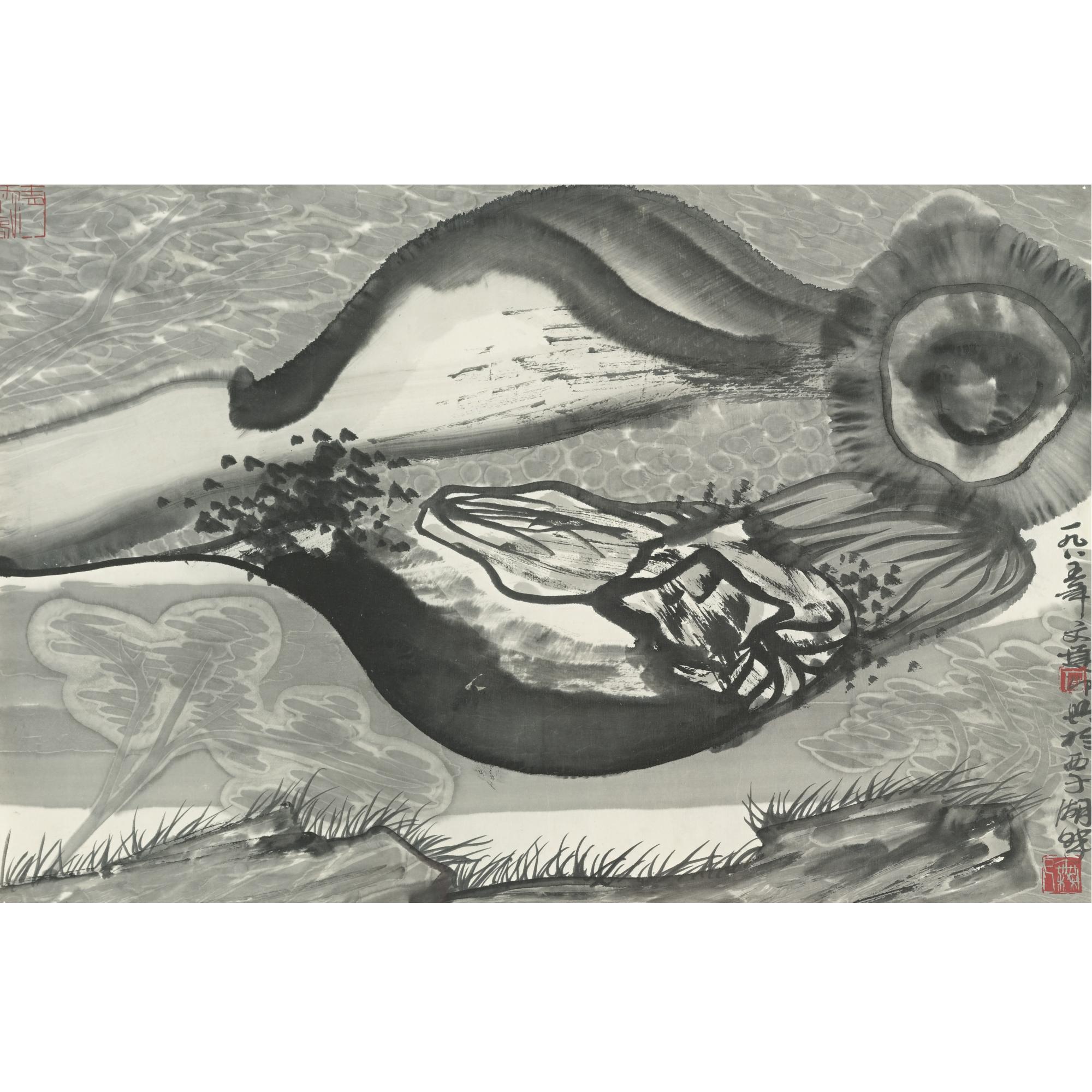 Wenda Gu - Body Landscape #12