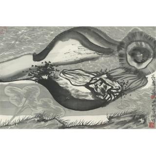 Wenda Gu - Body Landscape #12