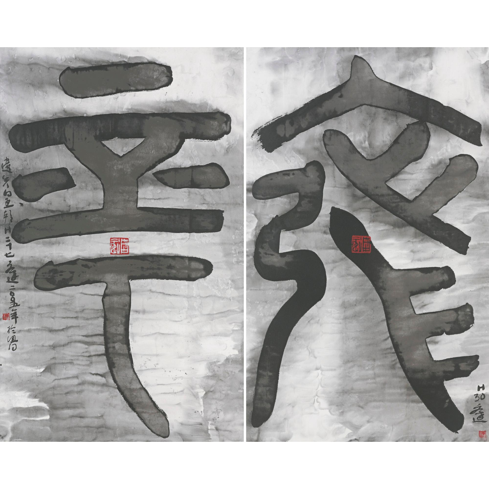 Wenda Gu - The Mythos Of Lost Dynasties: Pseudo Chinese Script Series (Two Works)