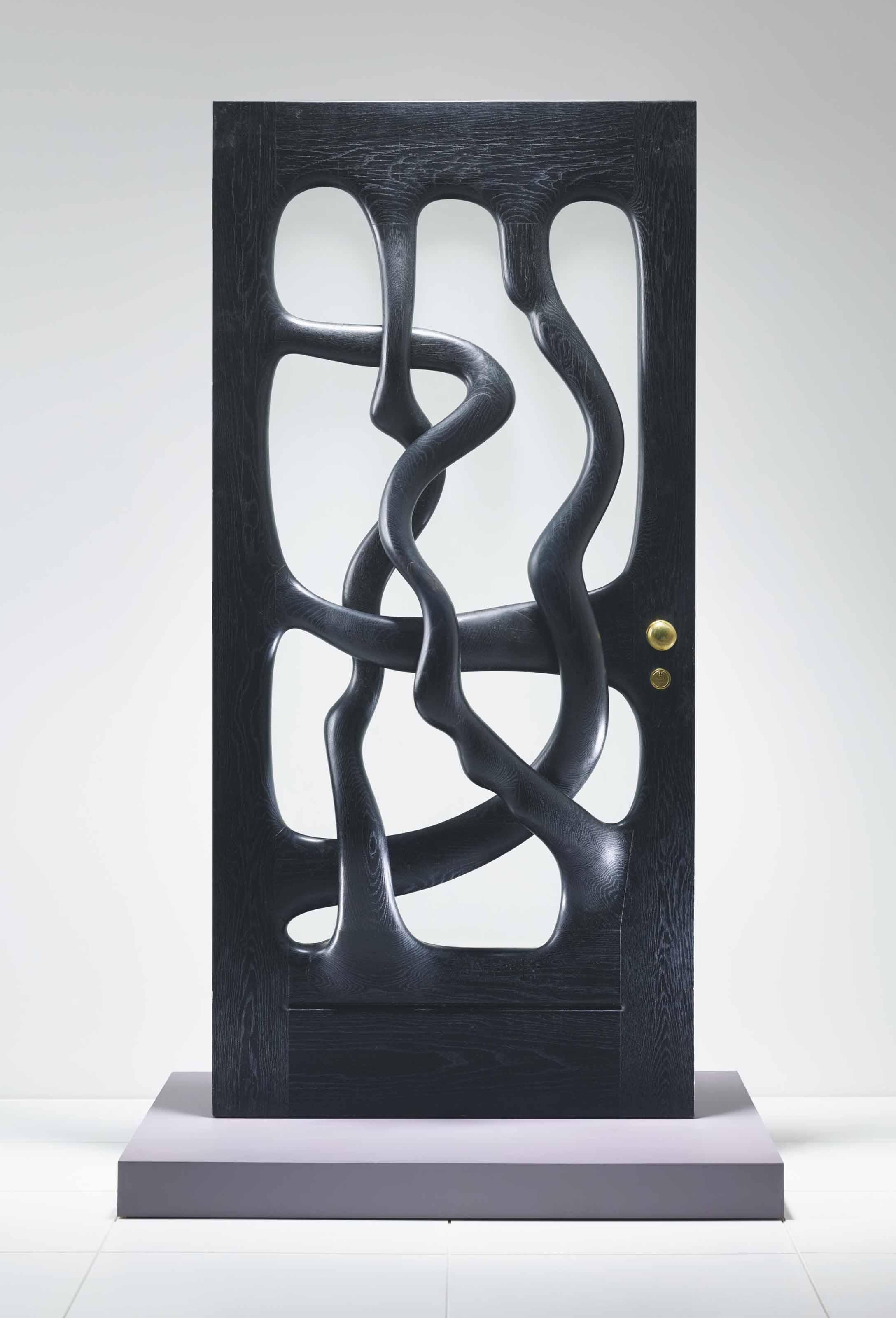 Wendell Castle - A SCULPTED DOOR, CIRCA 1977