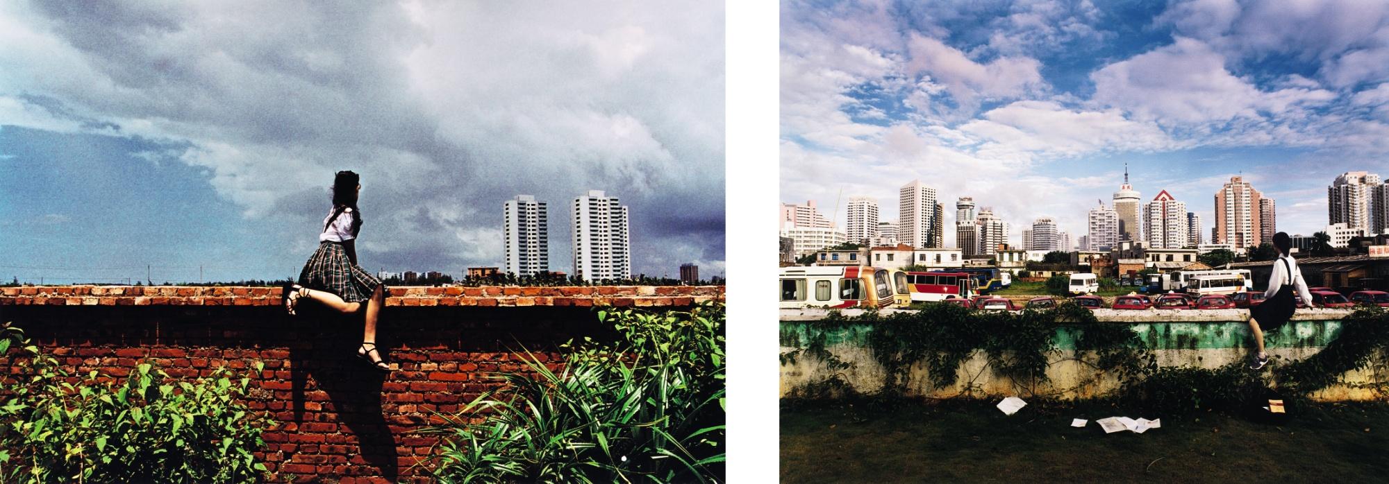 Weng Fen - Sitting On The Wall (Two Works)
