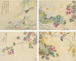 Weng Luo - Flower And Birds