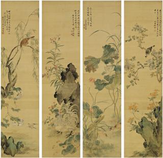 Weng Luo - Flowers and Birds in Four Seasons