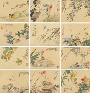 Weng Luo - Flowers And Birds