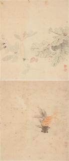 Weng Luo - Goldfish and Silkworm