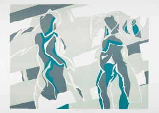 Werner Berges - Serie von drei Farbholzschnitten