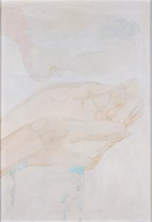 Werner Berges - Sich waschende Frau.