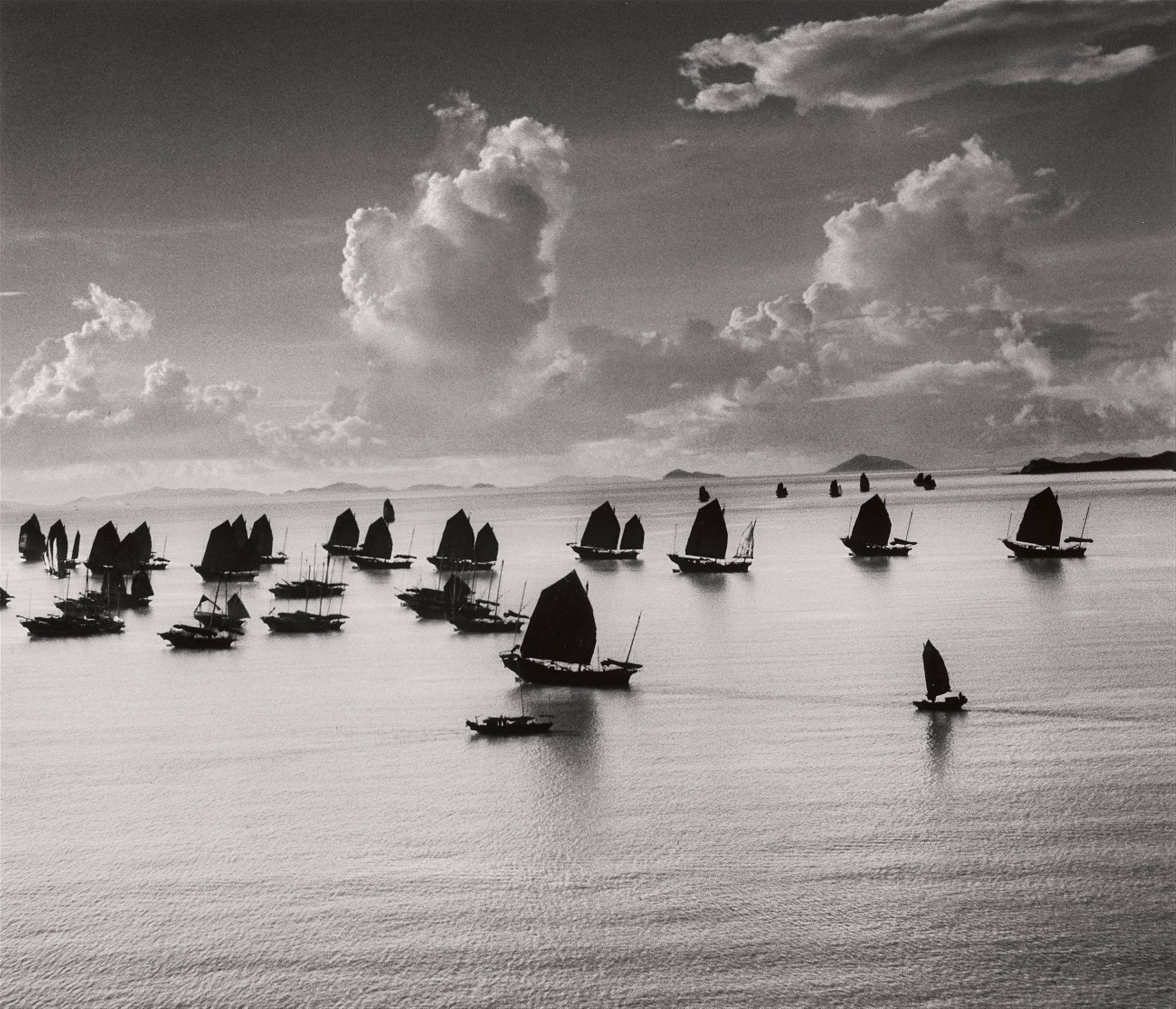 Werner Bischof - Dschunken, Kowloon, Hongkong