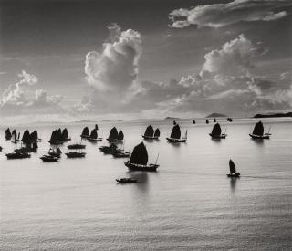 Werner Bischof - Dschunken, Kowloon, Hongkong