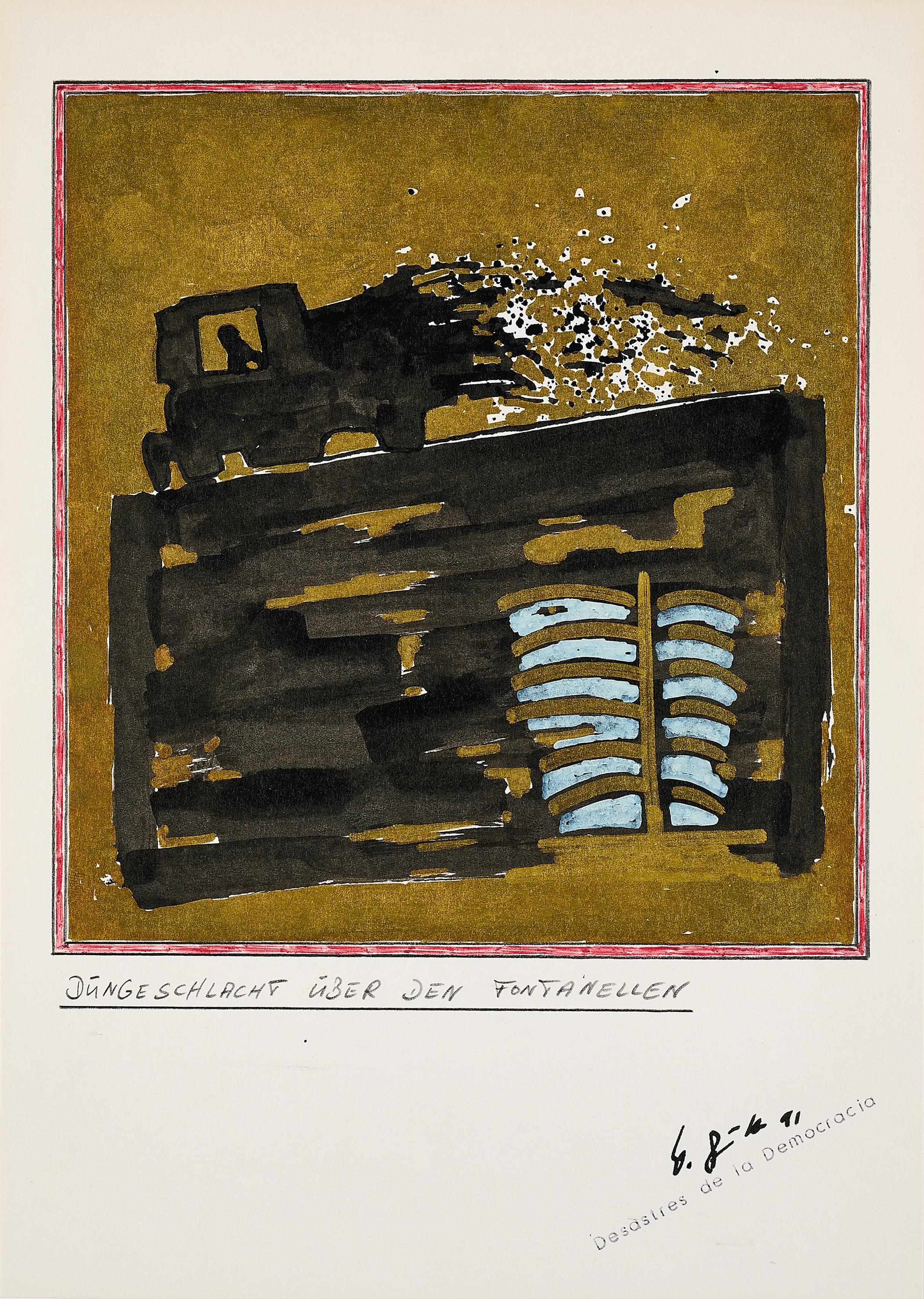 Werner Büttner - Aus: Düngeschlacht über den Fontanellen.